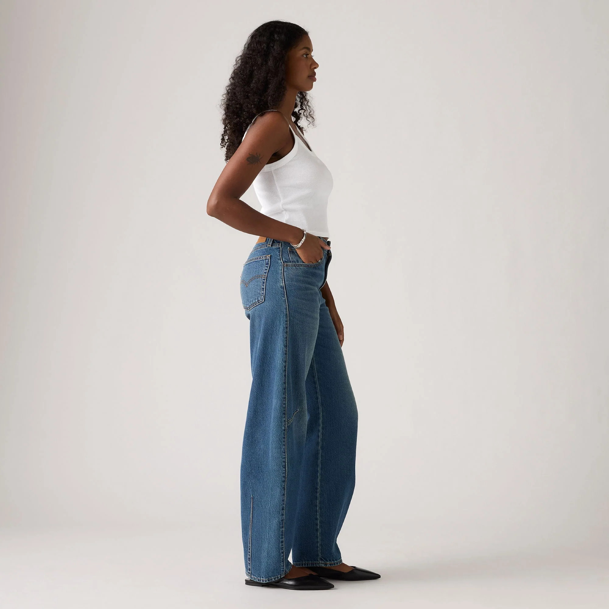 Levi's® Women's Baggy Dad Barrel Jeans - Image 3