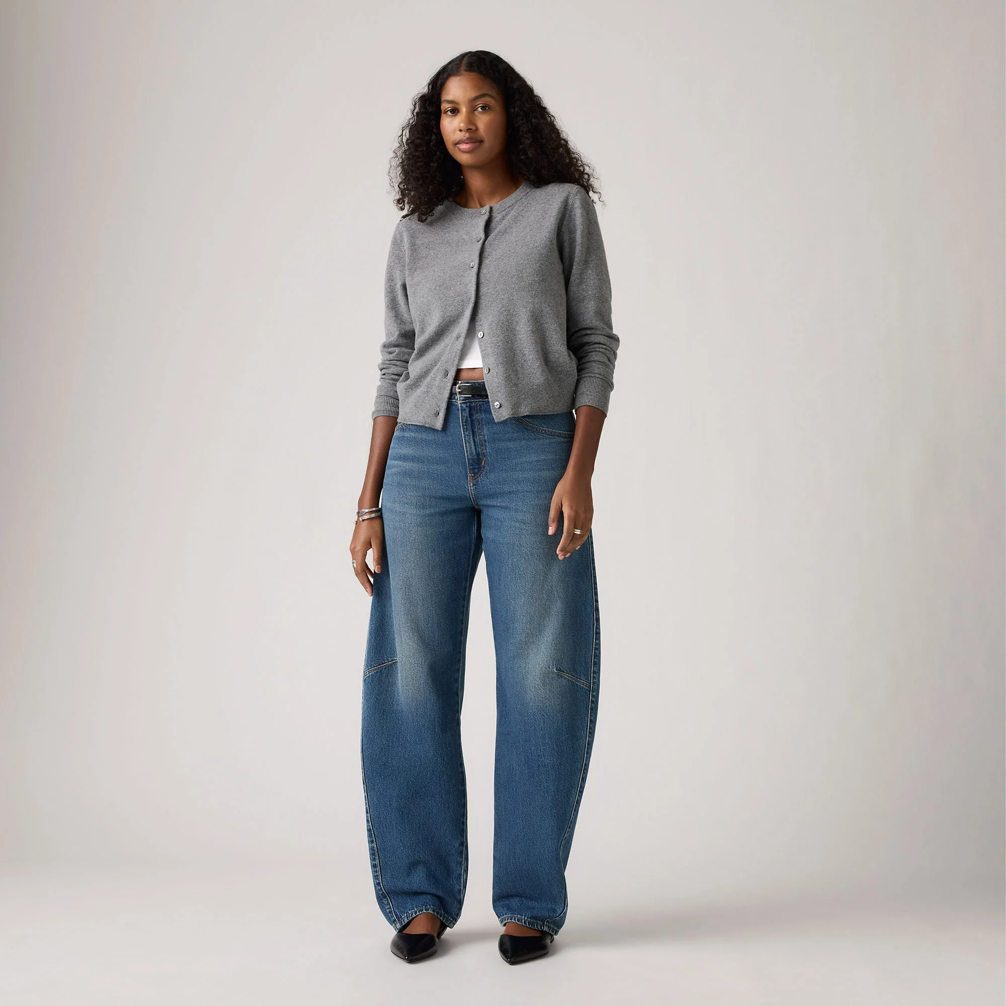 Levi's® Women's Baggy Dad Barrel Jeans - Image 4