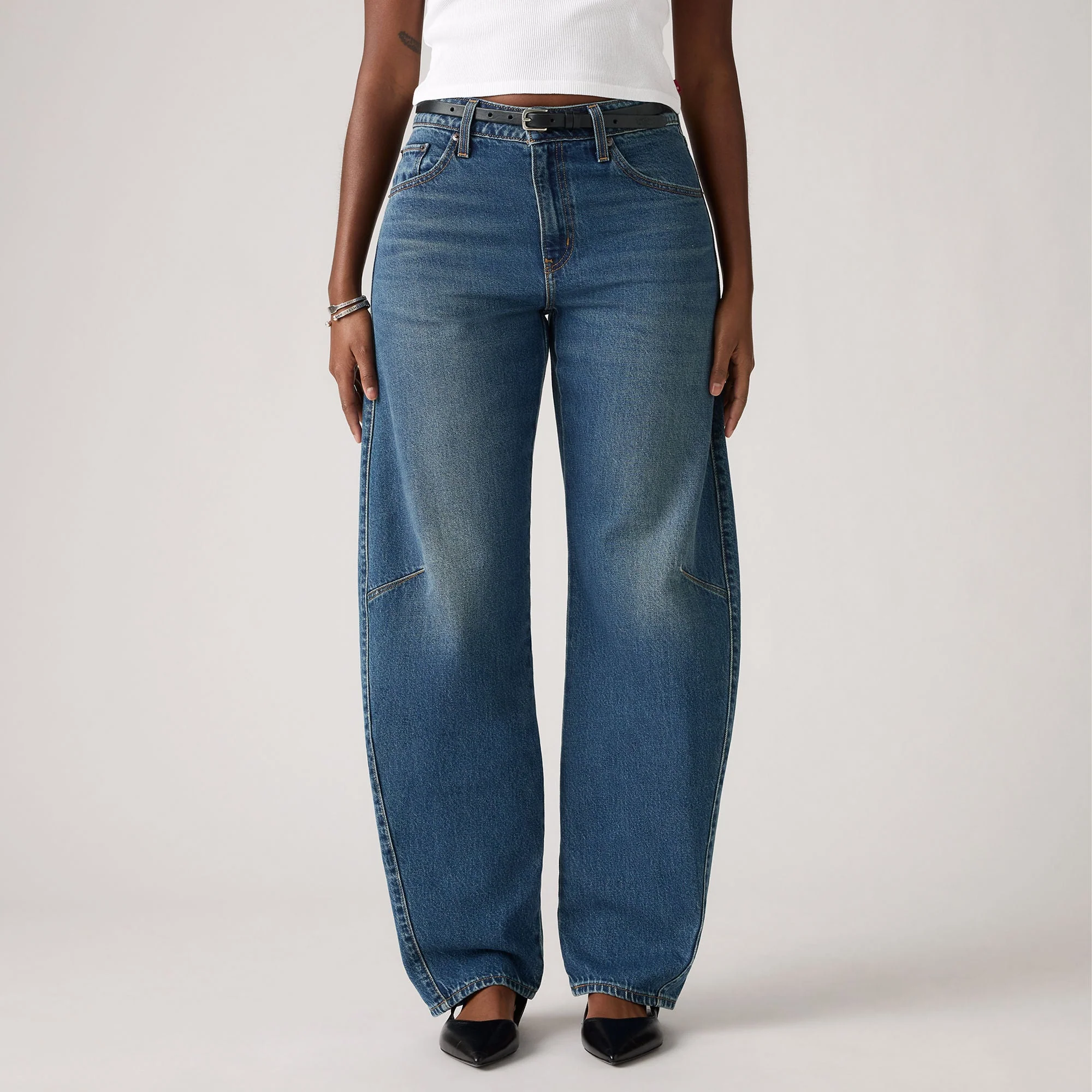 Levi's® Women's Baggy Dad Barrel Jeans - Image 5