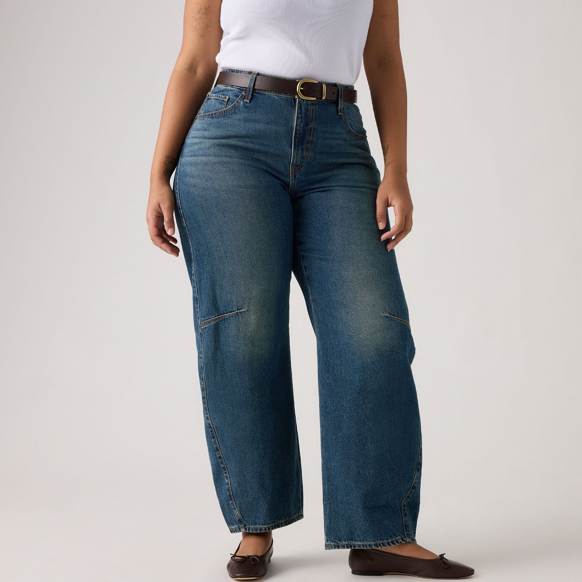 Levi's® Women's Baggy Dad Barrel Jeans - Image 9