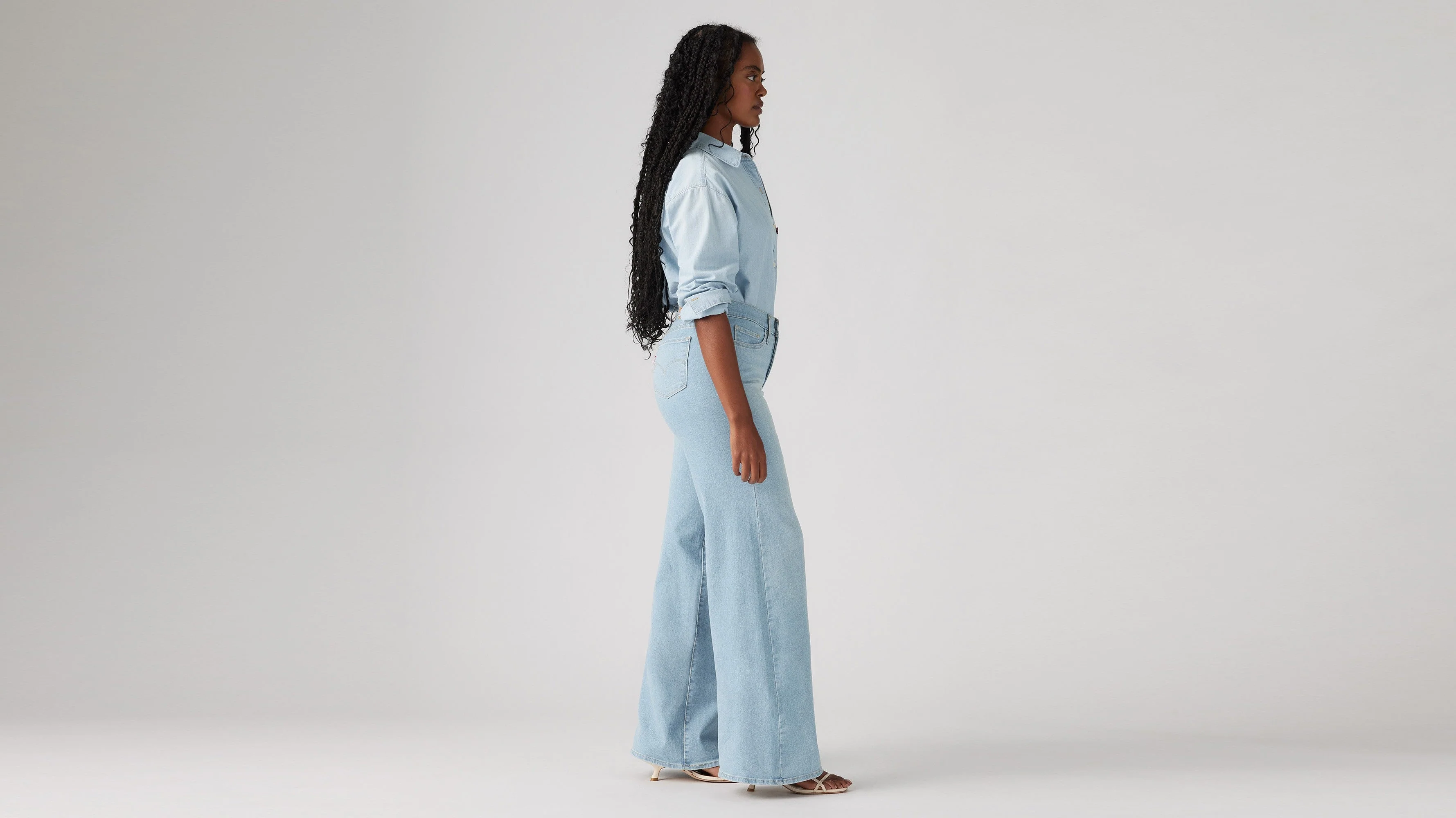 Levi's® Women's 318 Shaping Wide Leg Jeans - Image 3