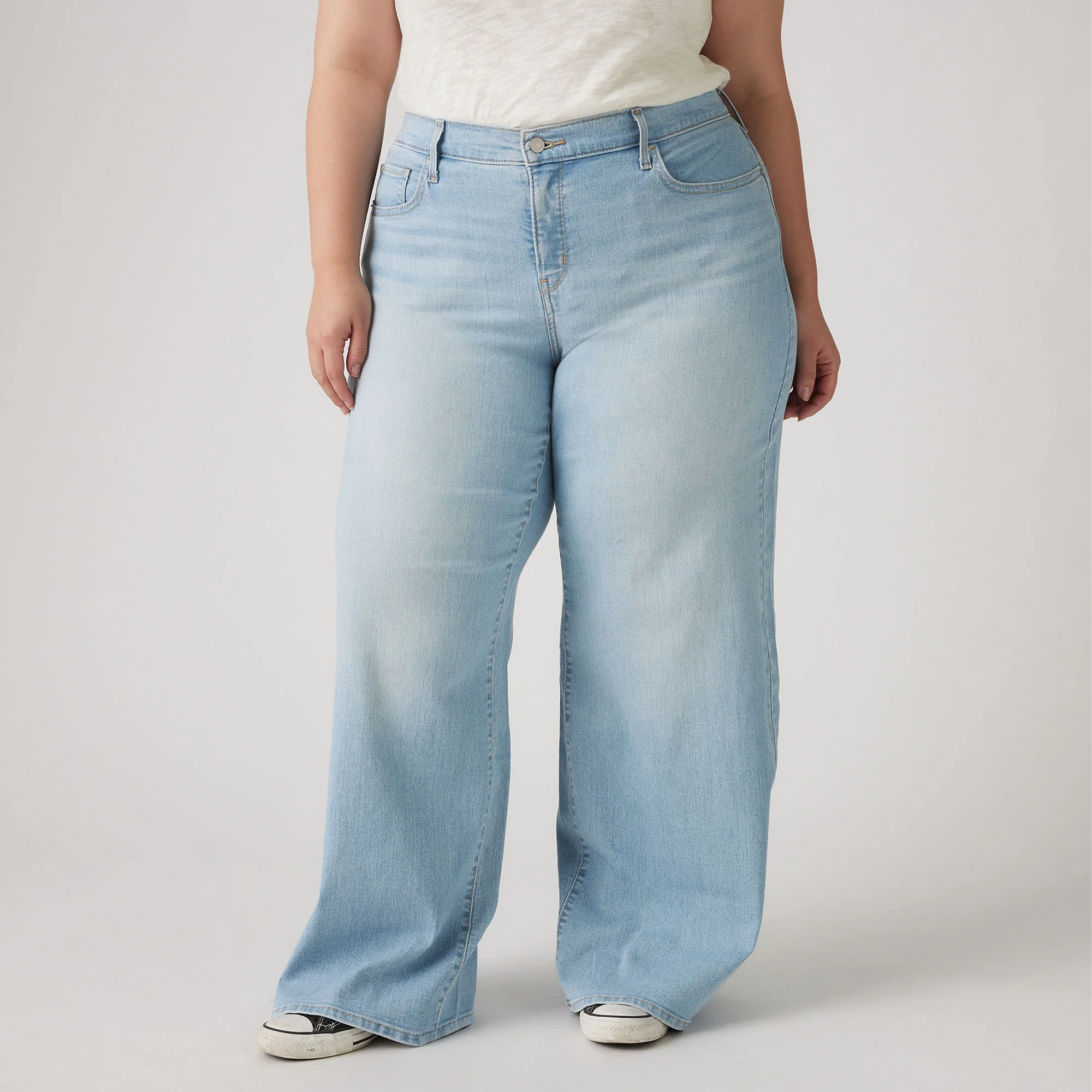 Levi's® Women's 318 Shaping Wide-Leg Jeans (Plus Size) - Image 5
