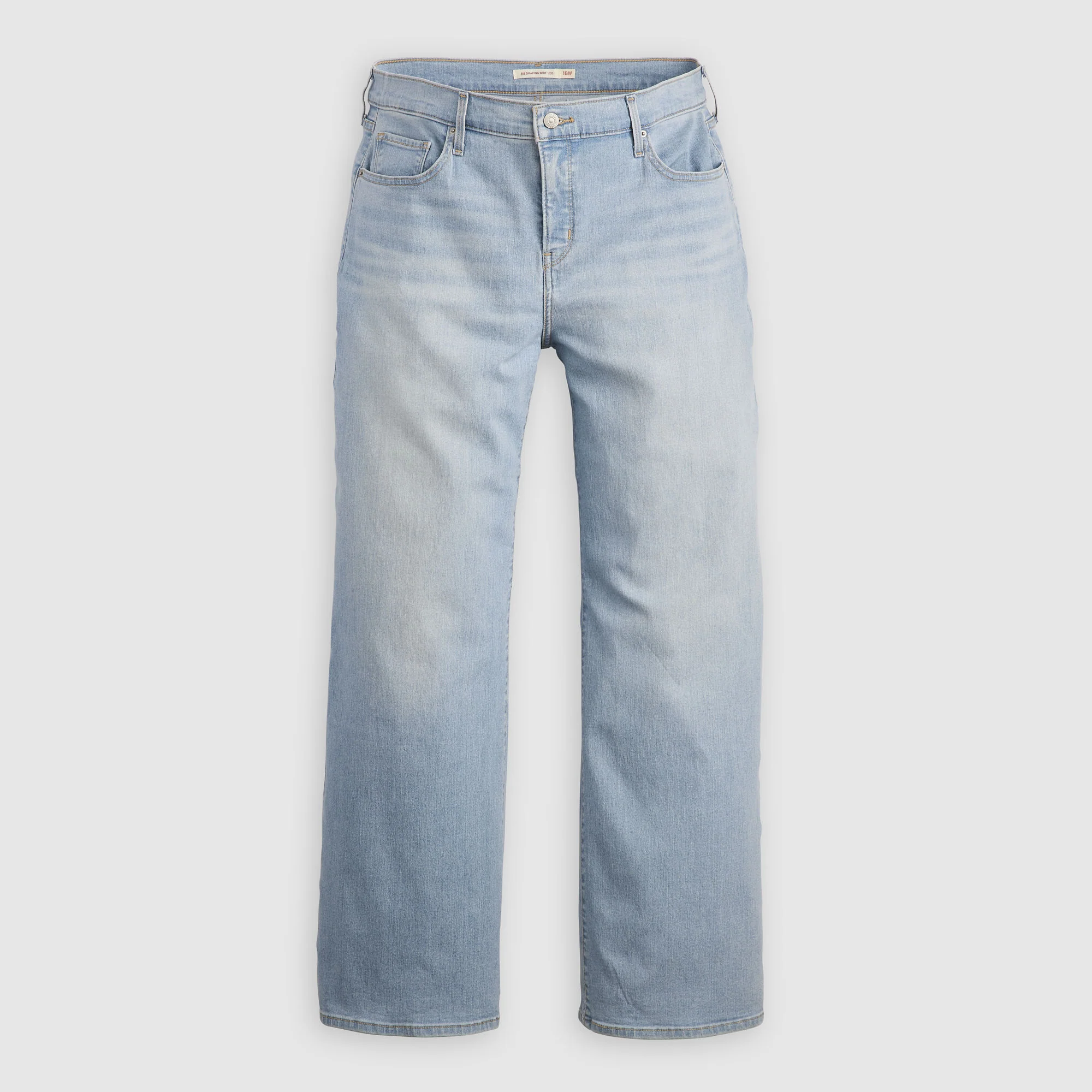 Levi's® Women's 318 Shaping Wide-Leg Jeans (Plus Size) - Image 6