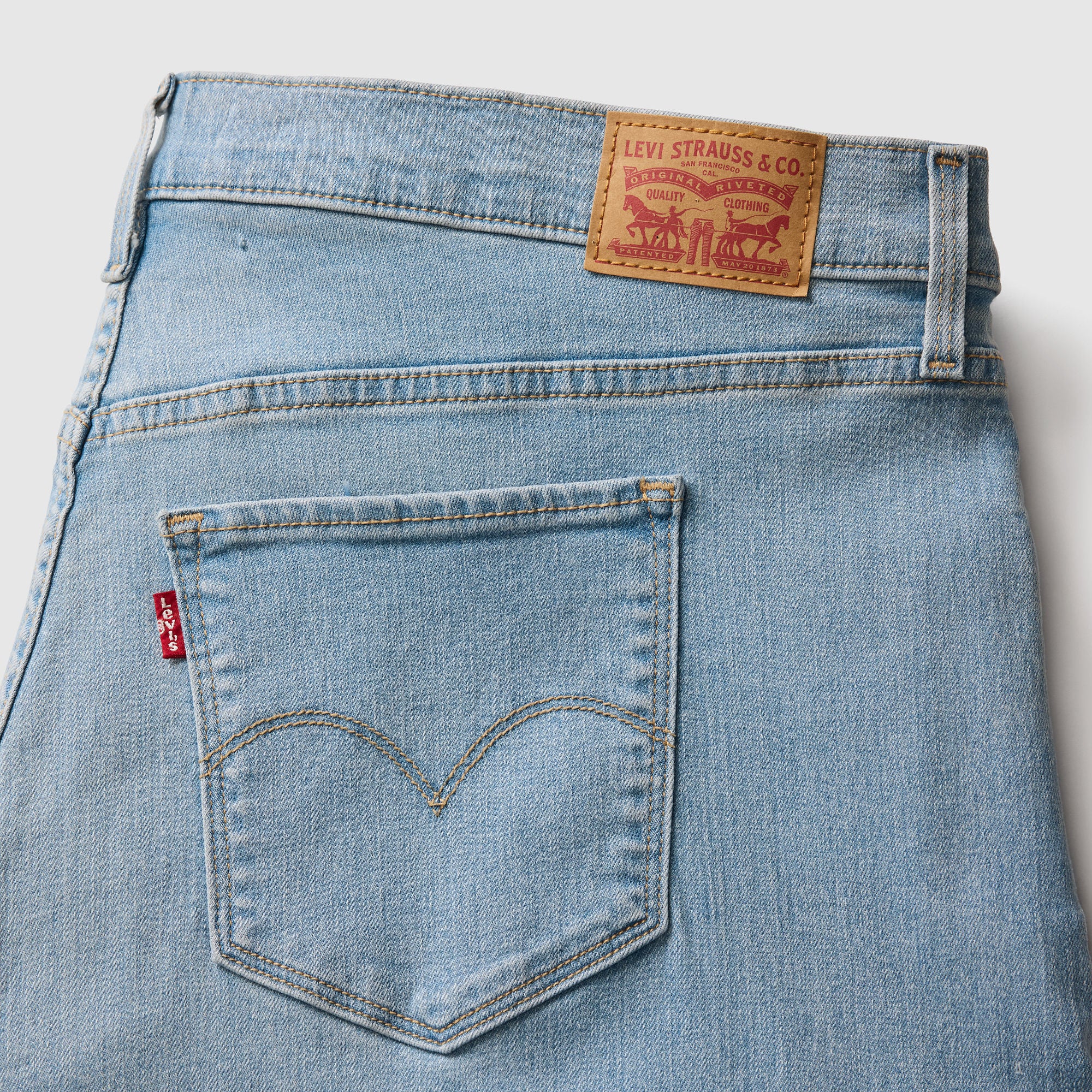 Levi's® Women's 318 Shaping Wide-Leg Jeans (Plus Size) - Image 7