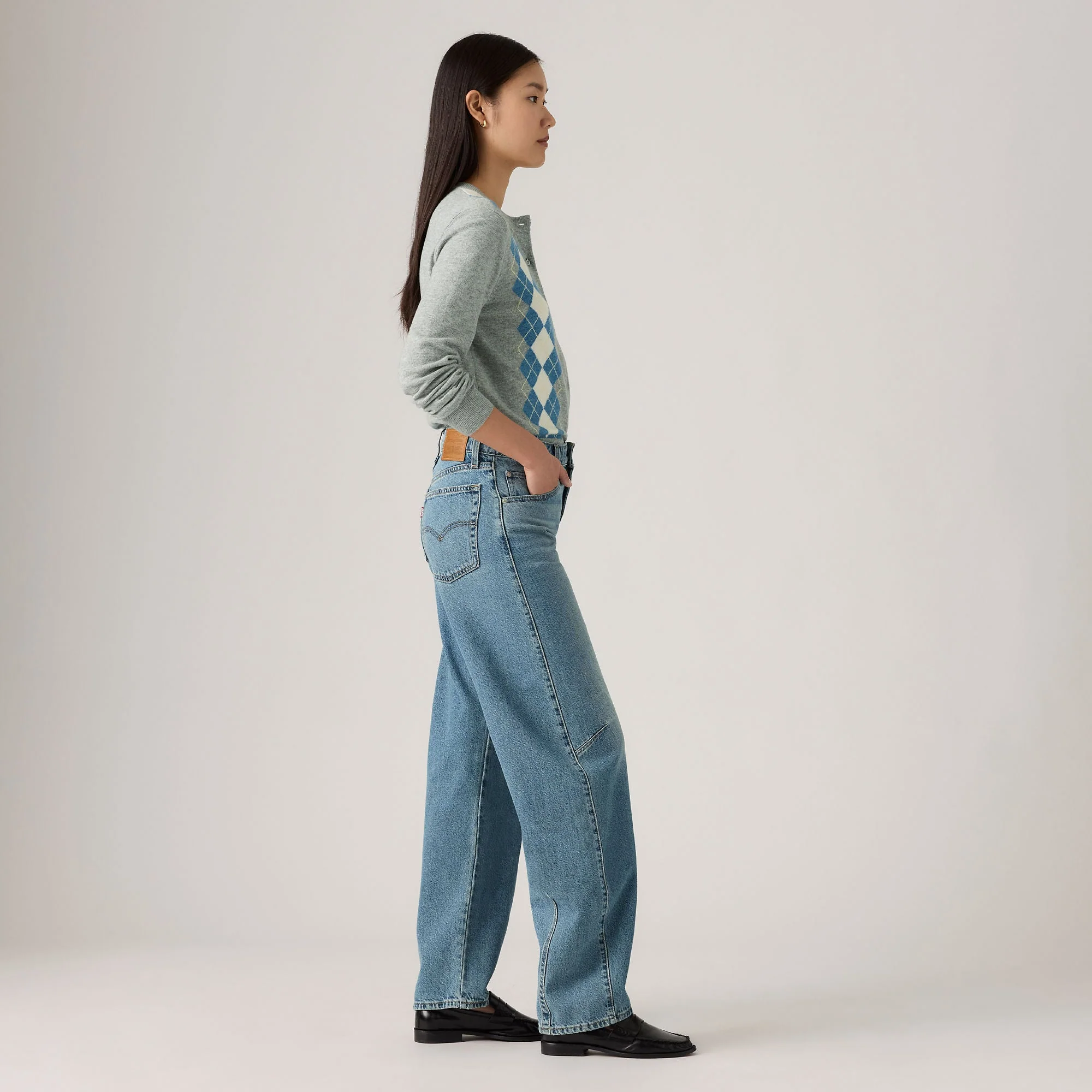 Levi's® Women's Baggy Dad Barrel Jeans - Image 3
