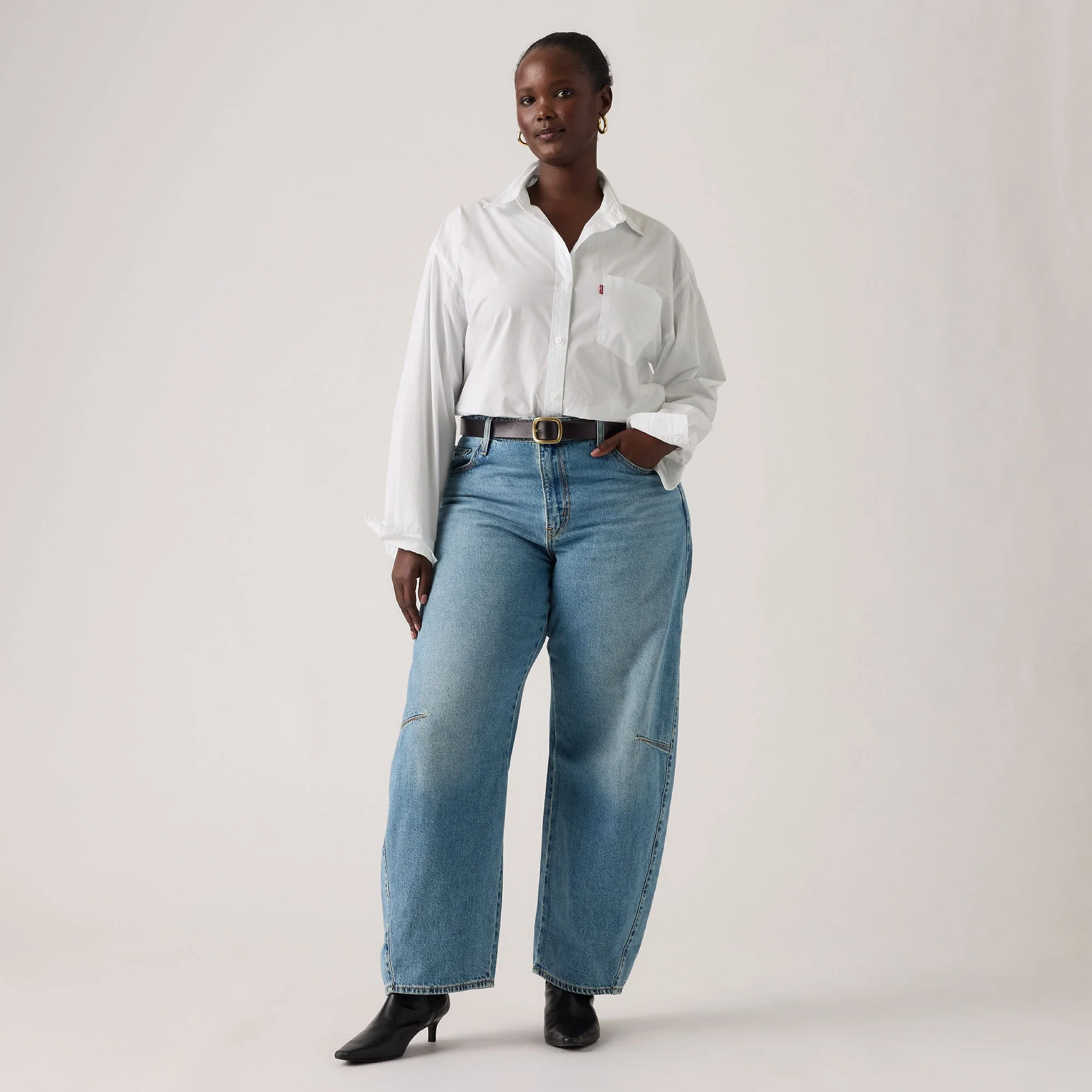 Levi's® Women's Baggy Dad Barrel Jeans - Image 6