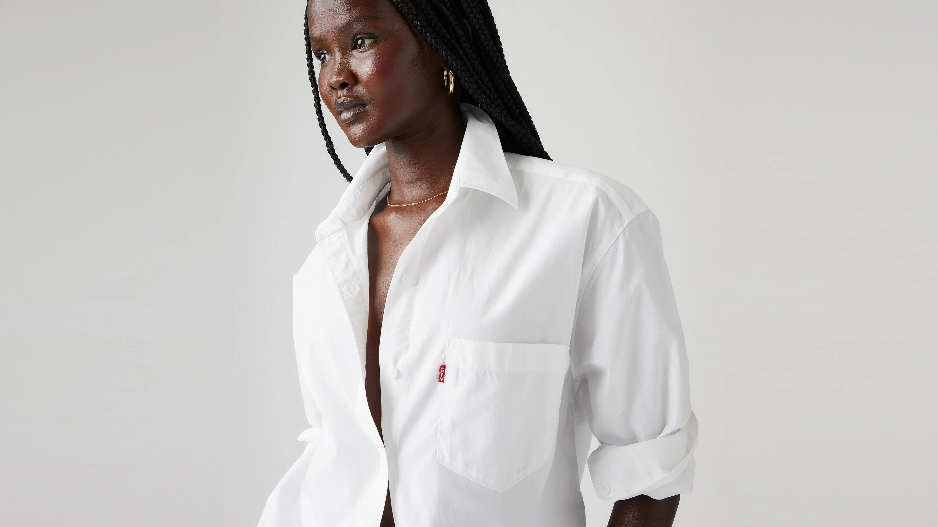 Levi's® Women's Harlie Boyfriend Shirt - Image 4