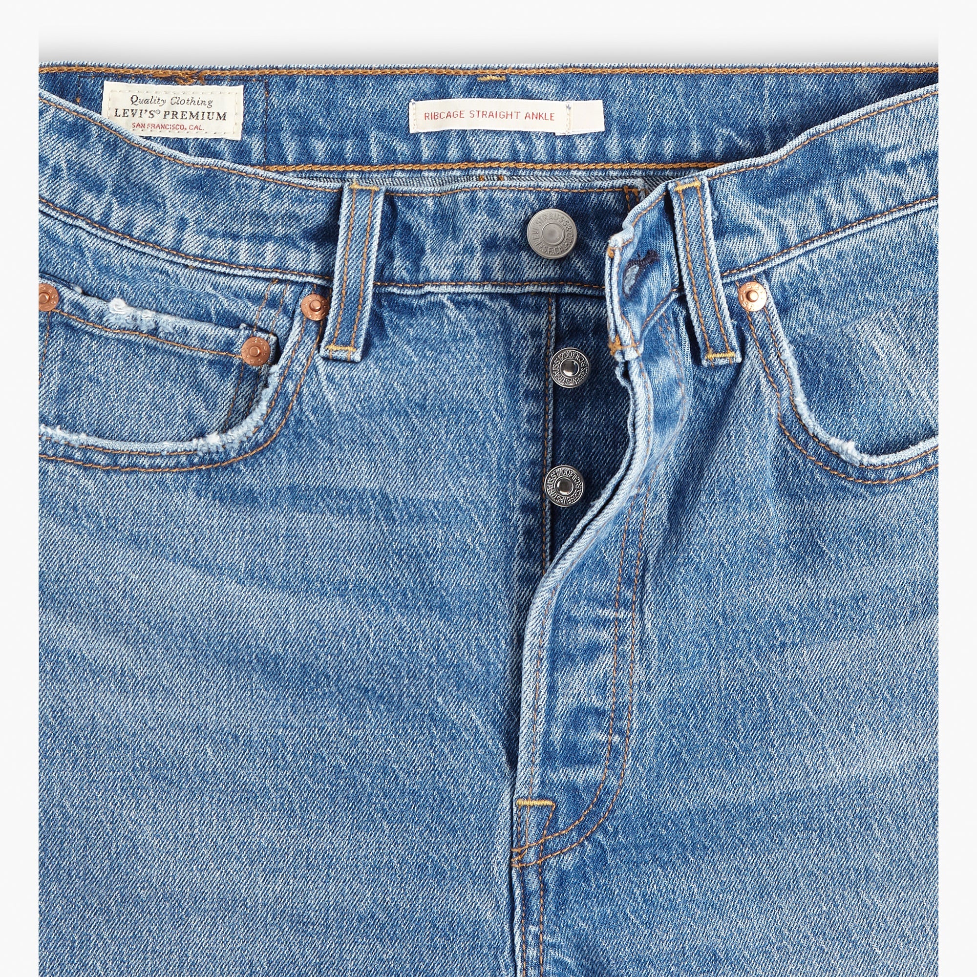 Levi's® Women's Ribcage Straight Ankle Jeans - Image 8