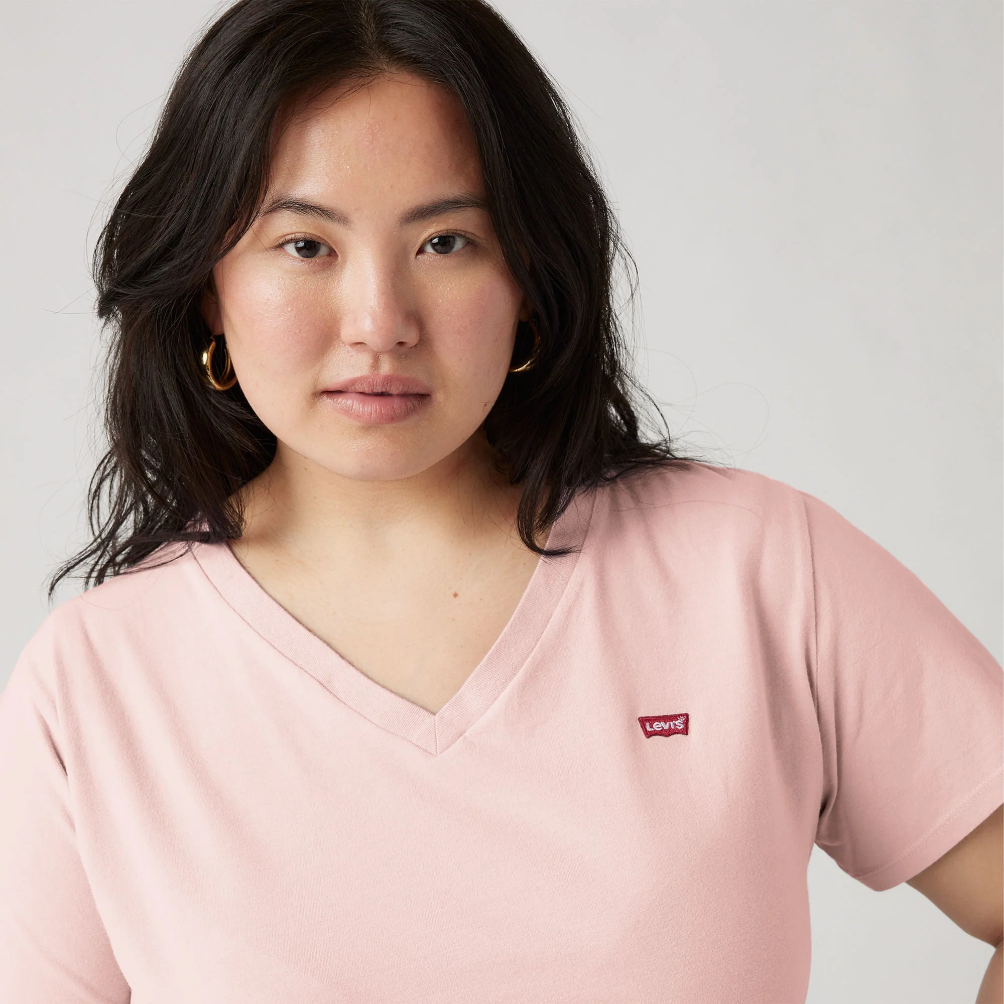 Levi's® Women's V-Neck T-Shirt (Plus Size) - Image 4